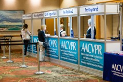 AACVPR Registration Booth