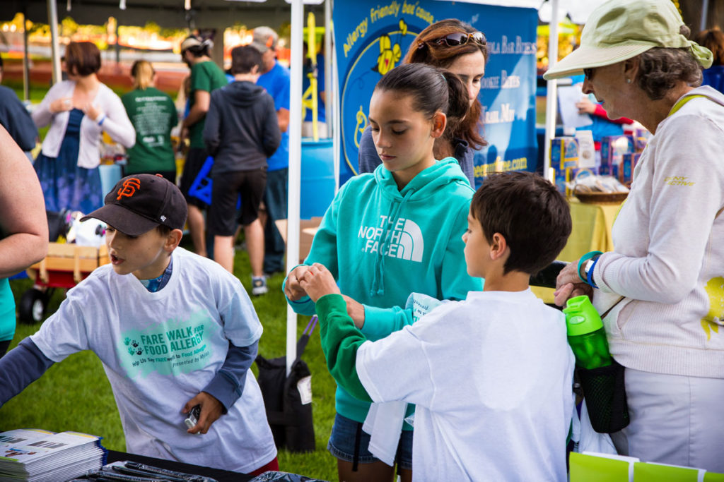 Fare Walk for Food Allergy Event